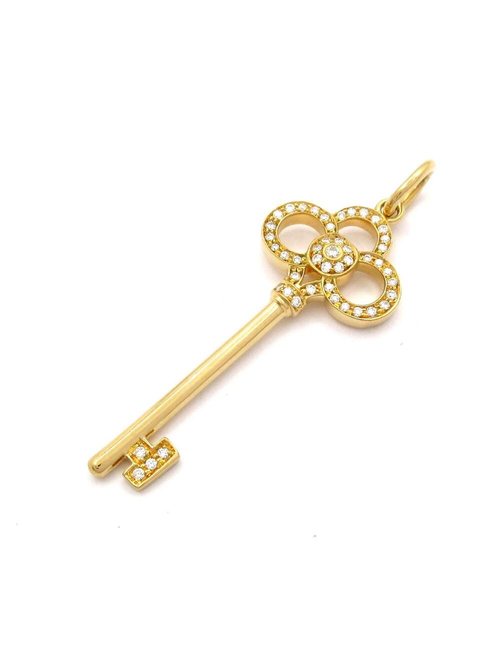 Tiffany&Co. Crown Key 18K Yellow Gold #311765T19B